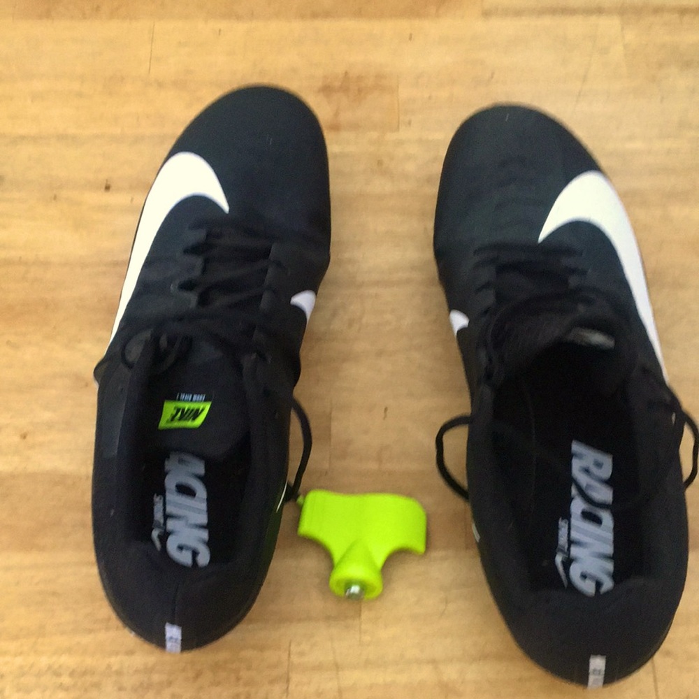 Nike track shoes with key, for cleats retail for $200. $50 plus shipping